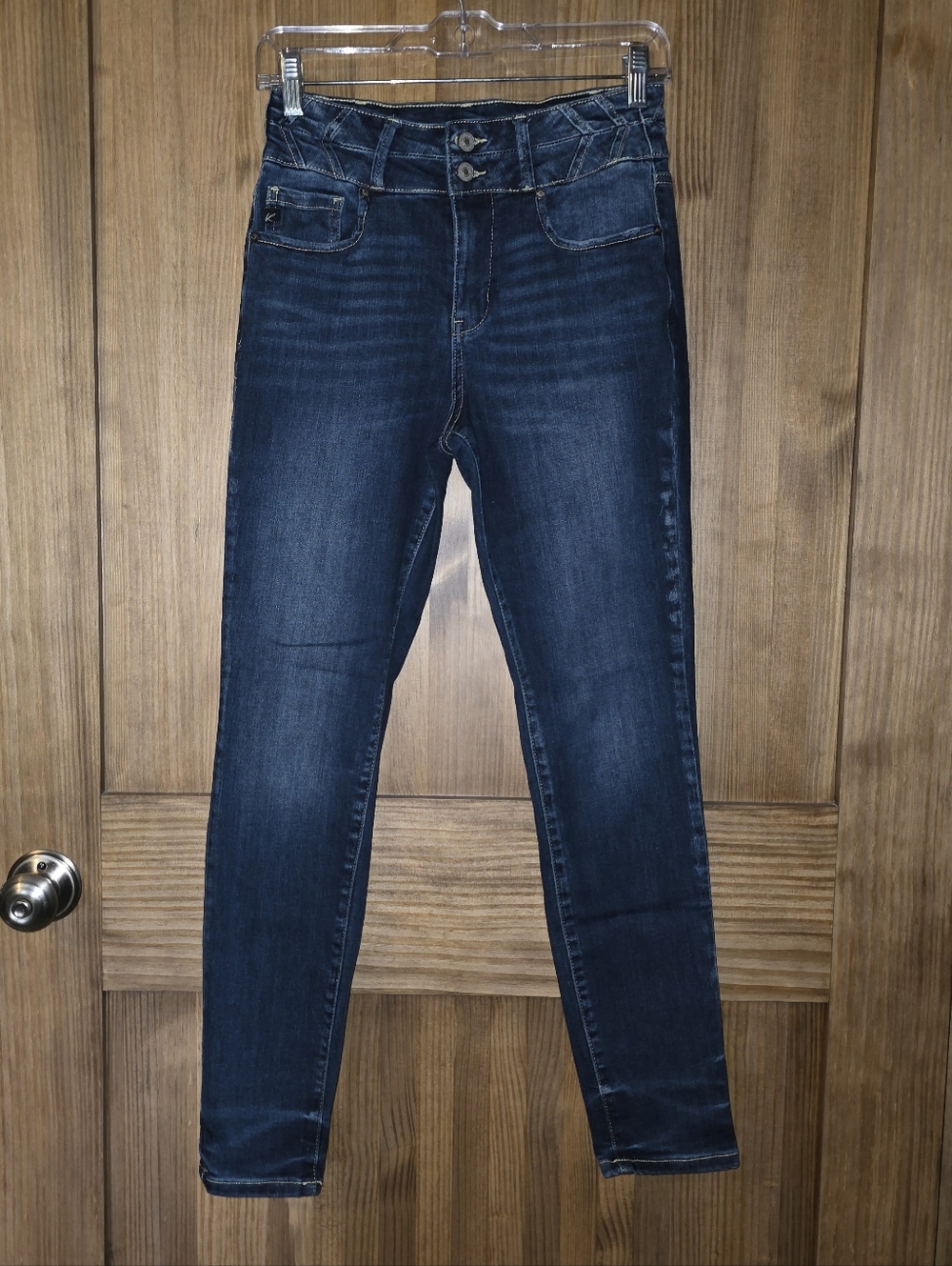 KanCan Dark Wash High-Rise Skinny Jeans
